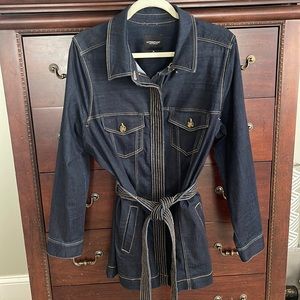 Liverpool Los Angeles Long Denim Blazer XL
